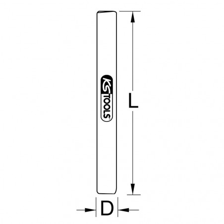 Goupille pour douille à chocs de 17 à 49 mm KS Tools | 515.1384