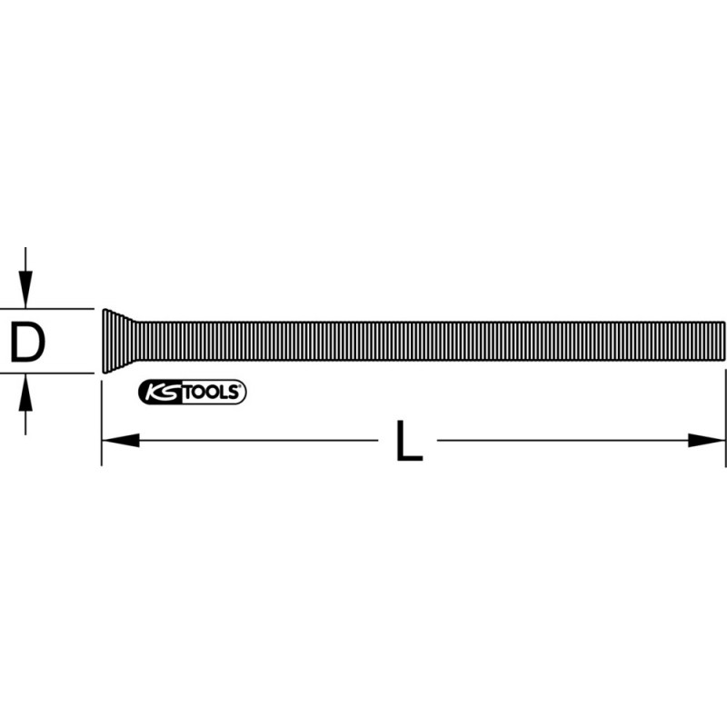Ressort de cintrage extérieur, 16 mm KS Tools | 203.0016
