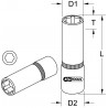Douille longue ULTIMATE 3/8", 3/8" - KS Tools | 922.3921