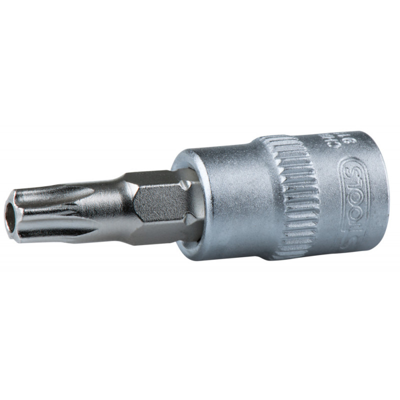 Douille tournevis ULTIMATE TORX percé 3/8", L.50 mm - T30" - KS Tools | 922.3945