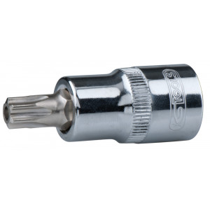 Douille tournevis ULTIMATE TORX percé 1/2", L.55 mm - T15" - KS Tools | 922.1691
