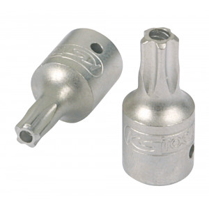 Douille tournevis ULTIMATE 5 pans percé 1/4" - L.25 mm - TS 20" - KS Tools | 922.1543