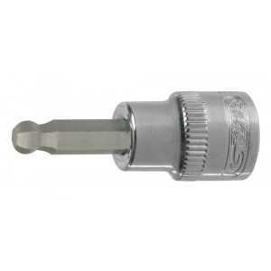 Douille tournevis 6 pans sphérique ULTIMATE 3/8", L.50 mm - 8 mm" - KS Tools | 922.3918