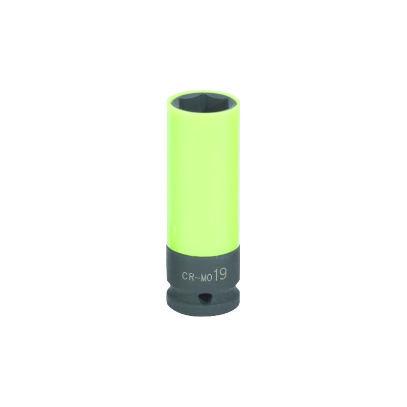 Douille 1/2" TURQUOISE 19MM - KS Tools | 515.1075
