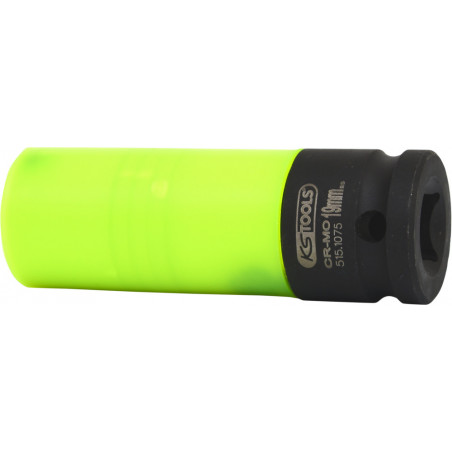 Douille 1/2" TURQUOISE 19MM - KS Tools | 515.1075