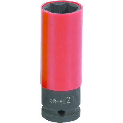 Douille 1/2" ROUGE 21MM - KS Tools | 515.1076