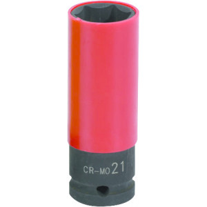 Douille 1/2" ROUGE 21MM - KS Tools | 515.1076