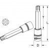 Douille tournevis ULTIMATE RIBE 1/2", L.110 mm - M12" - KS Tools | 922.1792