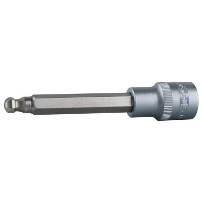 Douille tournevis 6 pans à tête sphérique ULTIMATE 1/2", L.110 mm - 19 mm" - KS Tools | 922.1763