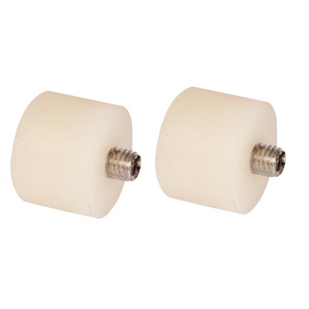 Jeu de deux embouts nylon pour maillet à tête 35 mm - KS Tools | 140.5217