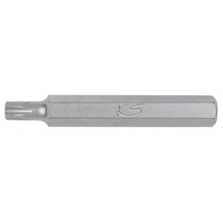 Embout de vissage TORX® percé, L.75 mm - A 10 mm - T40 KS Tools | 975.2140