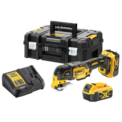 Multicutter XR 18V 5Ah Li-Ion Brushless 35 accessoires - Dewalt | DCS356P2