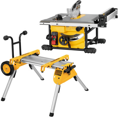 Scie à table 1850W 210 mm + piètement - Dewalt | DWE7485RS