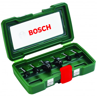 COFFRET 6 FRAISES 6MM - BOSCH | 2 607 019 464