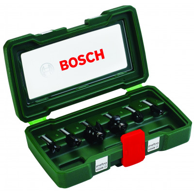 COFFRET 6 FRAISES 8MM - BOSCH | 2 607 019 463