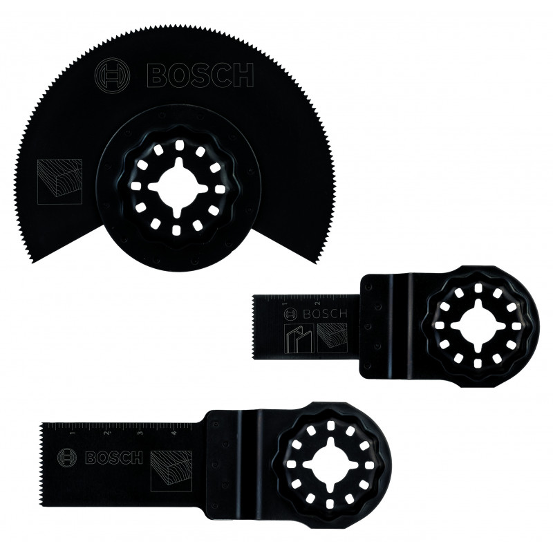Kit Accessoires multifonction Bois et Métal STARLOCK - BOSCH | 2 607 017 323