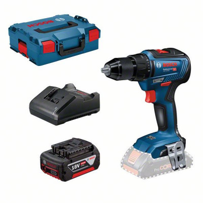 Perceuse visseuse gsr 18v-55 2x3,0ah coffret l-boxx - BOSCH | 0 615 990 L8A