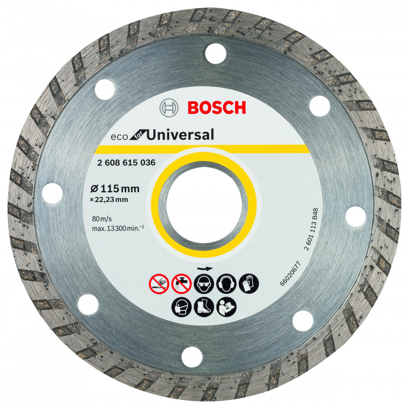 10 Dis Diama Uni Turbo BOSCH 125X22,23X7 - BOSCH | 2 608 615 046