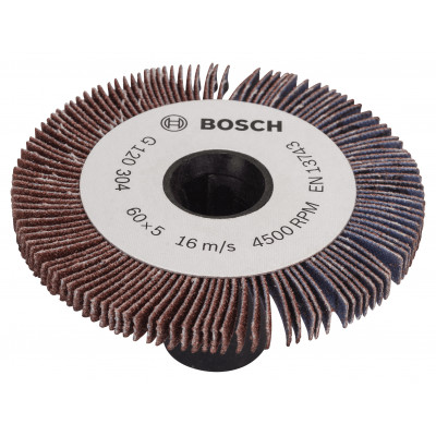 Accessoires PRR / TEXORO Rouleau lamelle 5mm Rainures Grain 120 - BOSCH | 1 600 A00 151