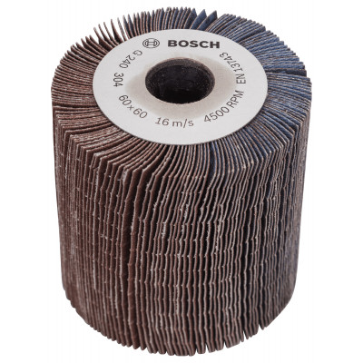 Accessoires PRR / TEXORO Rouleau lamelle surface courbe Grain 240 - BOSCH | 1 600 A00 14X
