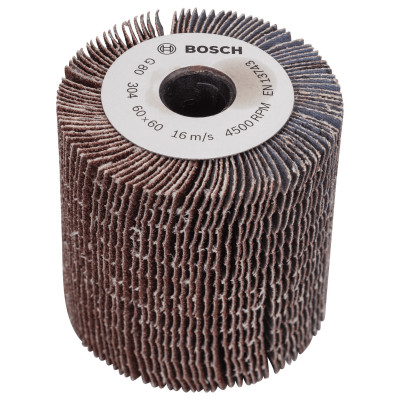 Accessoires PRR / TEXORO Rouleau lamelle surface courbe Grain 80 - BOSCH | 1 600 A00 14V