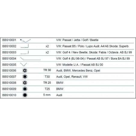 EXTRACTEUR AIR BAG 80 5HE - Bahco | BBS10010