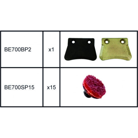 JEU DE 2 LAMES - Bahco | BE700BP2