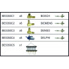 8 CONNECTEURS INJECT DELPHY - Bahco | BE5350C4