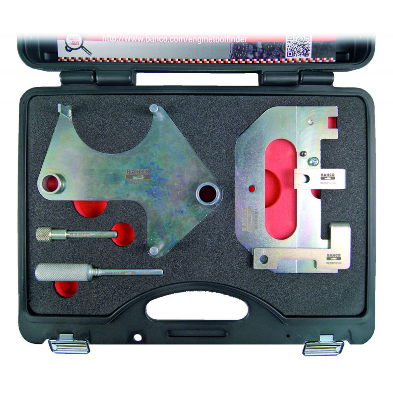 Coffret d’outils de calage pour Renault/Dacia 1.2-1.4-1.6-1.8-2.0 Essence - Bahco | BE508101