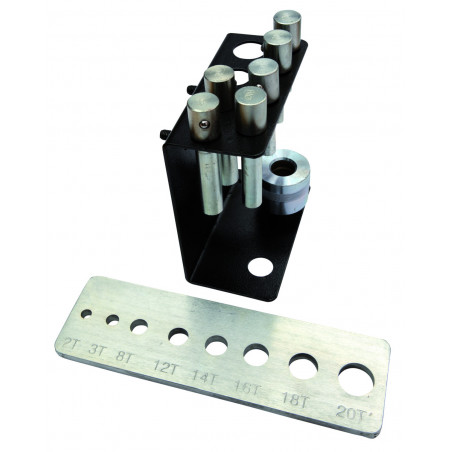 Jeu de poinçons pour presses hydrauliques - Bahco | BH720-22