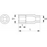DOUILLE JANTE 1/2 - Bahco | BWSS12P321