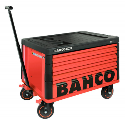 Coffre premium E87 4 tiroirs avec roues - Bahco | 1487K4W