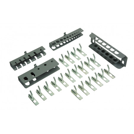 Kit de crochets pour armoire et panneau 1495 - 24 pcs - Bahco | 1495CD-AC1