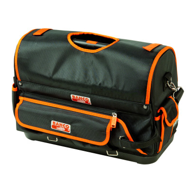 Sac à outils textile Deluxe 32 L, à ouverture sur le dessus, avec base rigide - Bahco | 4750FB1-19B