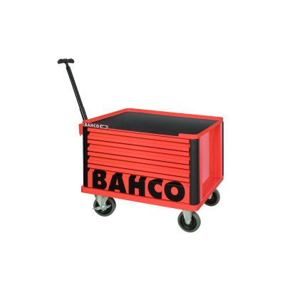 Coffre E72 4 tiroirs avec roues - Bahco | 1482K4BKW
