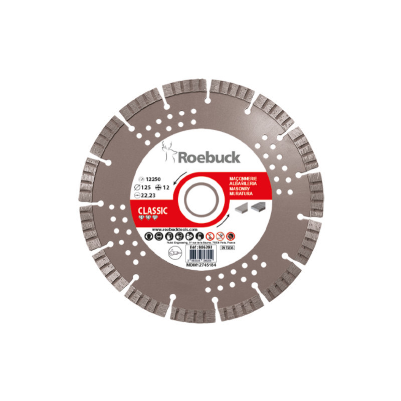Disque diamant béton "classic" (multichoix) - ROEBUCK | 886394