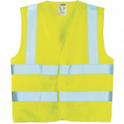 Gilet Haute Visibilité Portwest - Double Bande Réfléchissante - Taille L/XL - Rouge - Norme EN ISO 20471