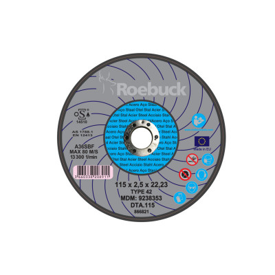 DISQUE DTA.115 - D.115X2,5 TRONCONNAGE - ACIER - ROEBUCK | 866821