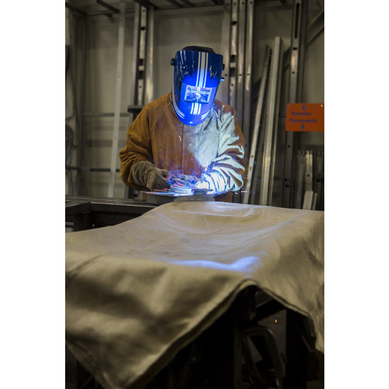 TOILE ANTI-CHALEUR 850DEGC 1000X2000MM - GISS | 880496