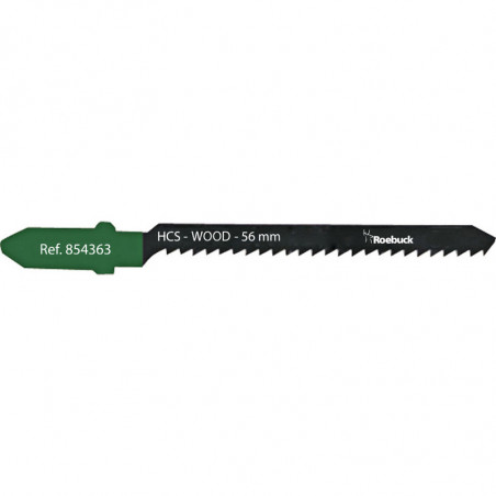 LAME DE SCIE SAUTEUSE BOIS HCS ETUI DE 3 LAMES - ROEBUCK | 854363