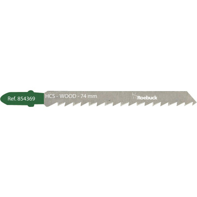 LAME SCIE SAUTEUSE BOIS HCS CR ETUI DE 5 LAMES - ROEBUCK | 854369