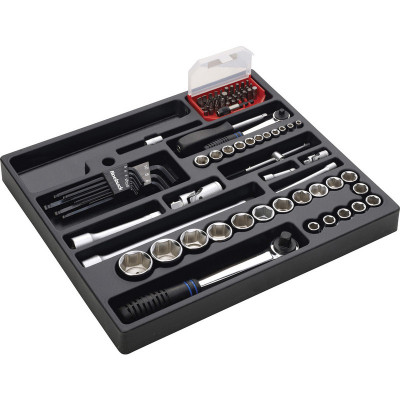 MODULE CLIQUET EMBOUT ET DOUILLE 78 ELEMENTS - ROEBUCK | 880765
