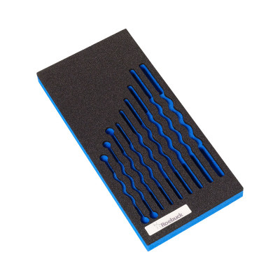 MOUSSE SERV. 9 CLES A FOURCHE VIDE - TYPE A / 180X410X30MM - ROEBUCK | 890339
