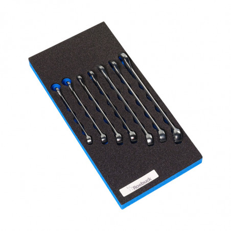 MOUSSE SERV. 7 CLES MIXTES POUCE - TYPE A / 180X410X30MM - ROEBUCK | 890408