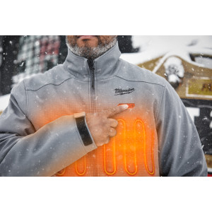 M12 HJGREY5-0 - BLOUSON CHAUFFANT TOUGHSHELL - Milwaukee | 4933478972