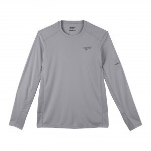 T-SHIRT RESPIRANT MANCHES LONGUES GRIS - Milwaukee | 4933478188