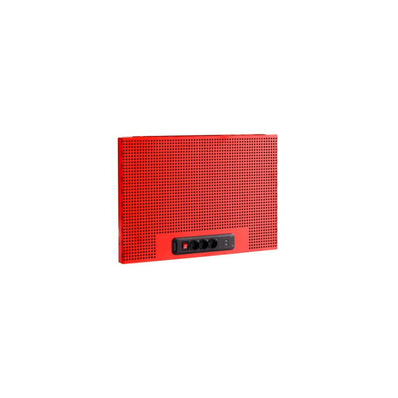 JLS3 DEMI-PANNEAU ELECTRIQUE SIMPLE HAUT 0,5M ROUGE - JETline - Facom France | JLS3-PPAV1USB