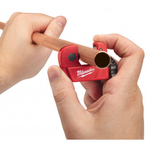 Coupe-tube Type C 3-28 Mm - Acier Inoxydable, Ergonomique, Bouton Moleté - Pour Plomberie, Bricolage, Ferme