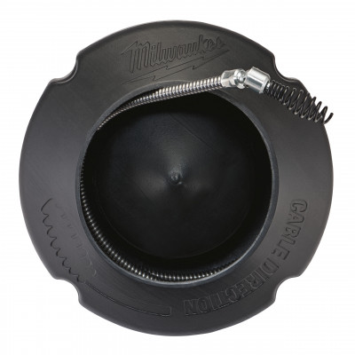 Flexible spirale tête inclinée diam 6mm x 7.6m + tambour - Carton - Milwaukee | 48532584