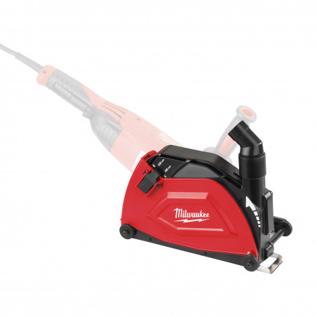 Capot de tronçonnage + extracteur de poussière DEC230 pour meuleuse AG22 - Blister - Milwaukee | 4932459340